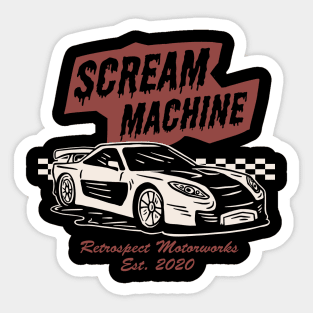 Scream Machine - Dark Sticker